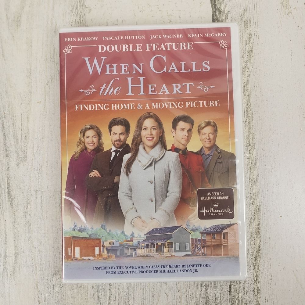 When Calls the Heart DVD Double Feature Finding Home & A Moving Picture